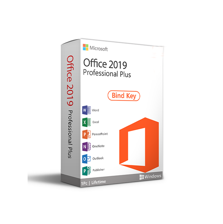 Microsoft Office Professional Plus 2019 Product Key License BIND Retail