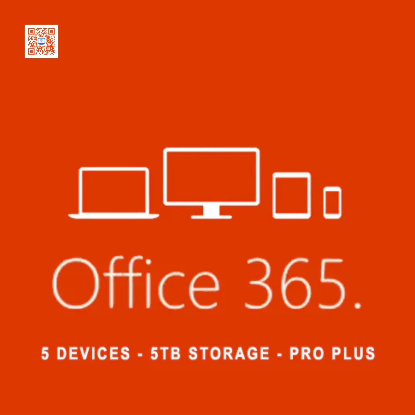 Microsoft Office 365 Professional Plus For 5 Devices, Lifetime PC / MAC