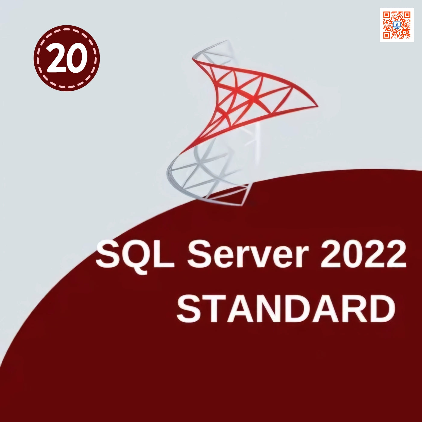 Microsoft SQL Server 2022 Standard (20 CAL) License Keys Global