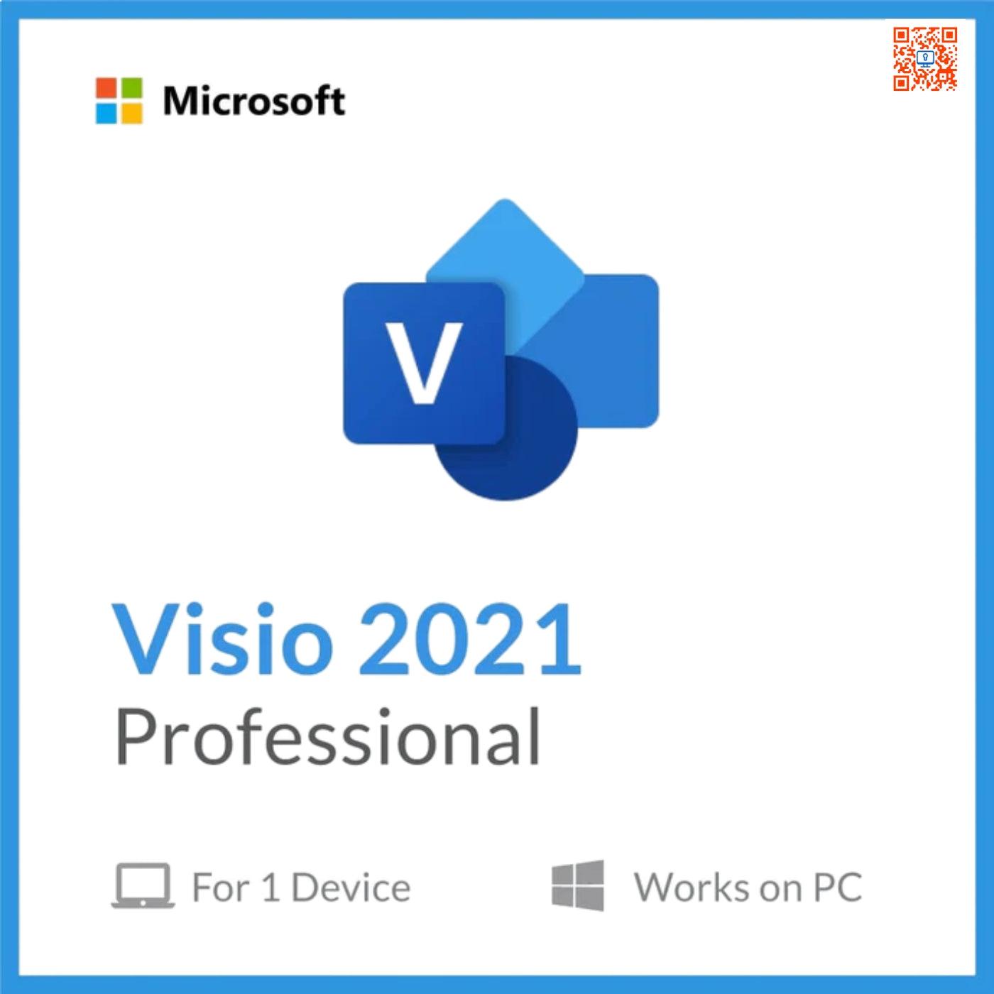 Microsoft Visio 2021 Professional Product key RETAIL license
